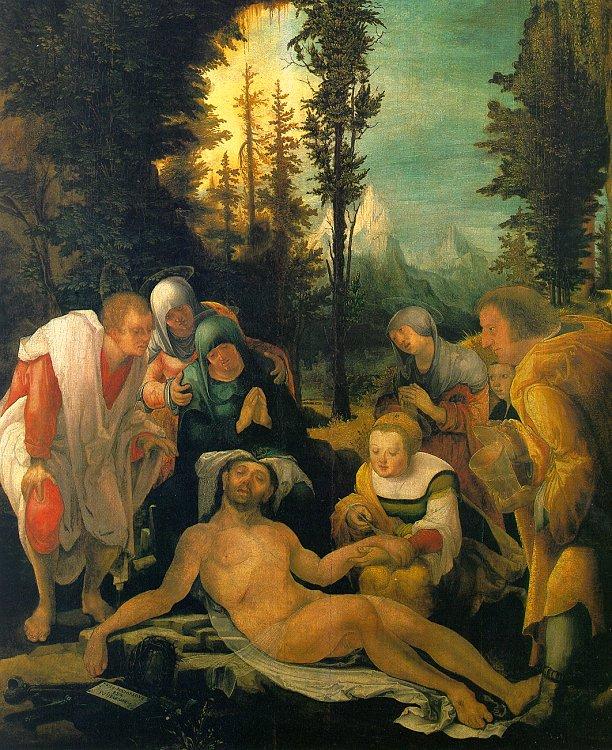 Ferdinand Hodler The Lamentation of Christ oil painting image